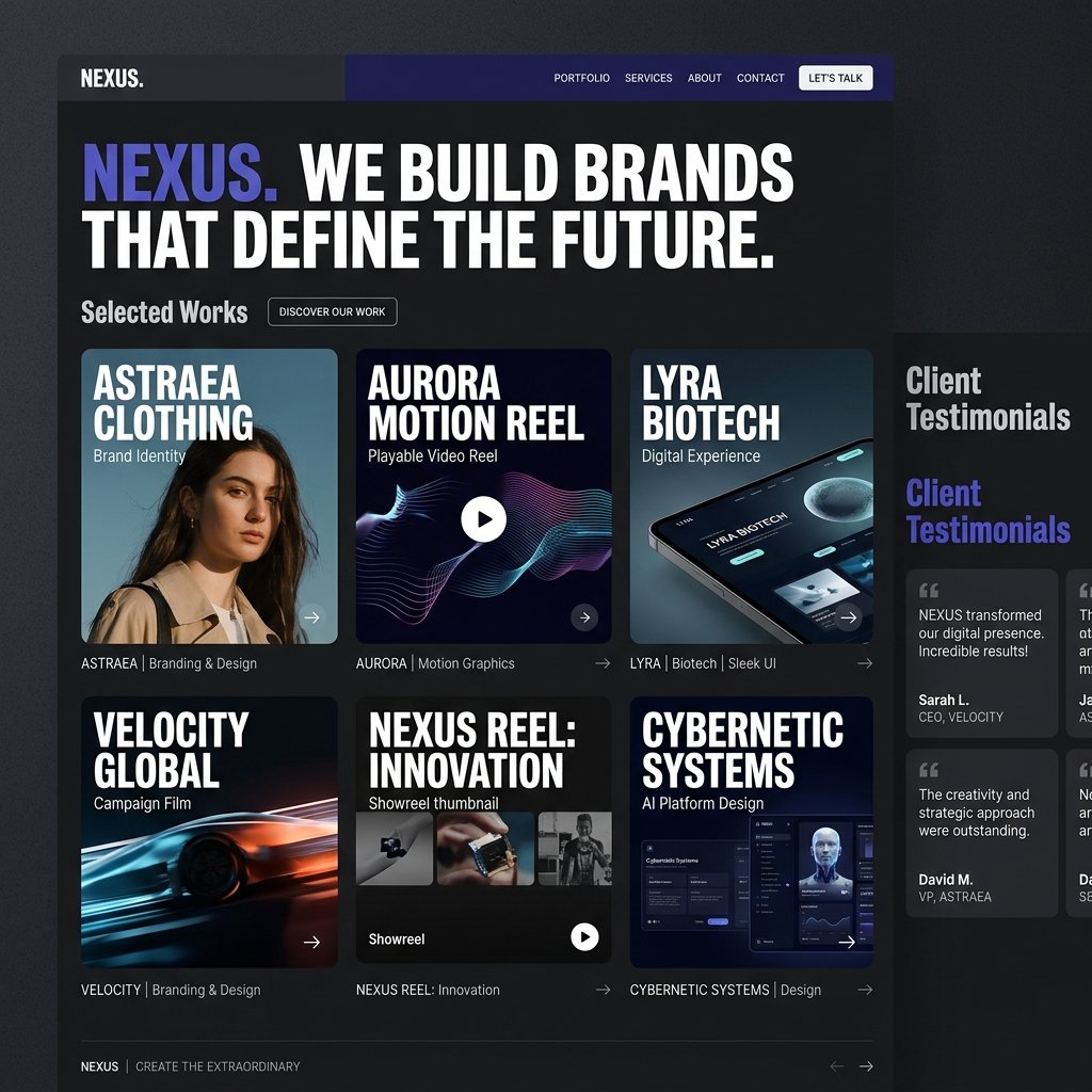 Agency Portfolio Website