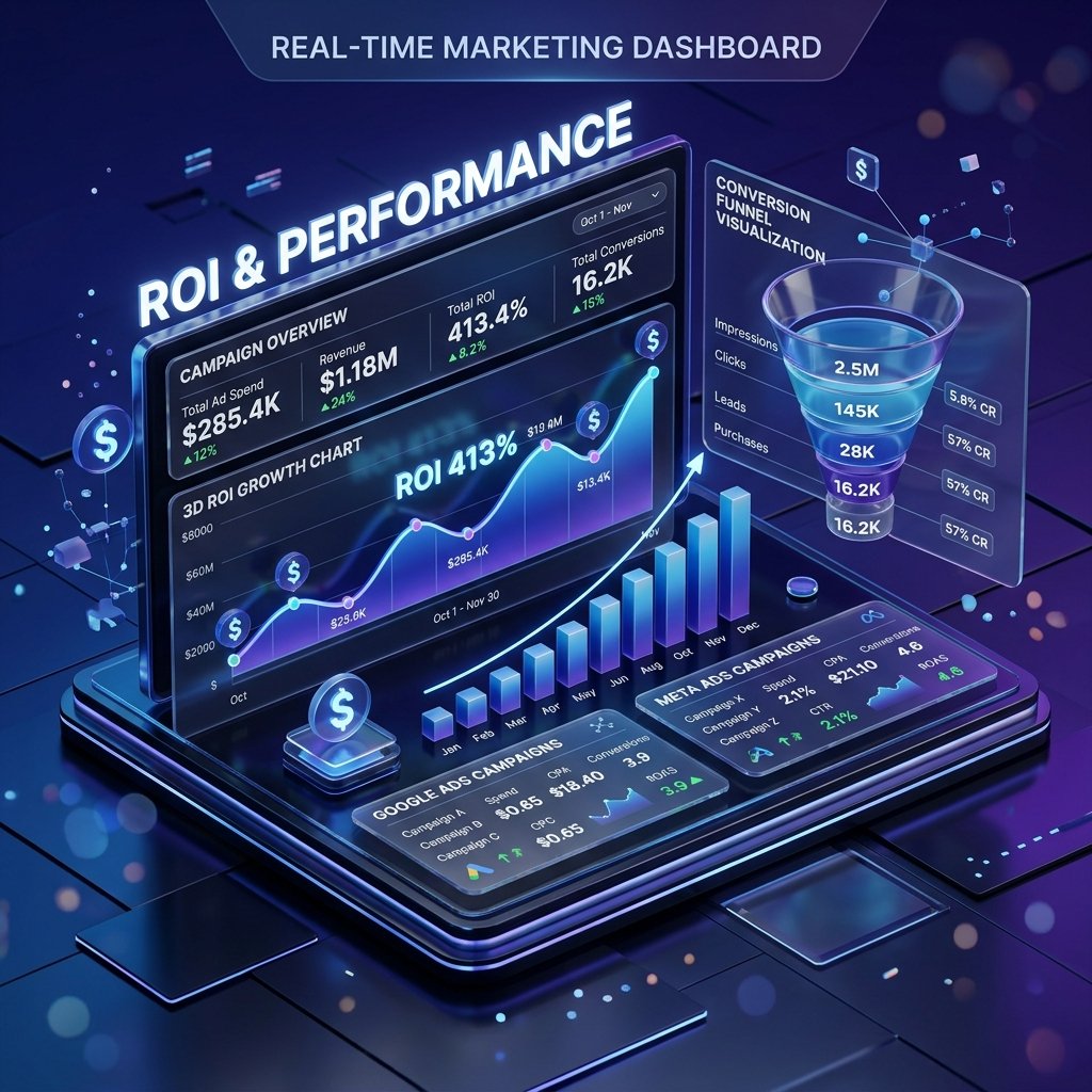 Performance Marketing ROI Solutions JSV Tech Flux