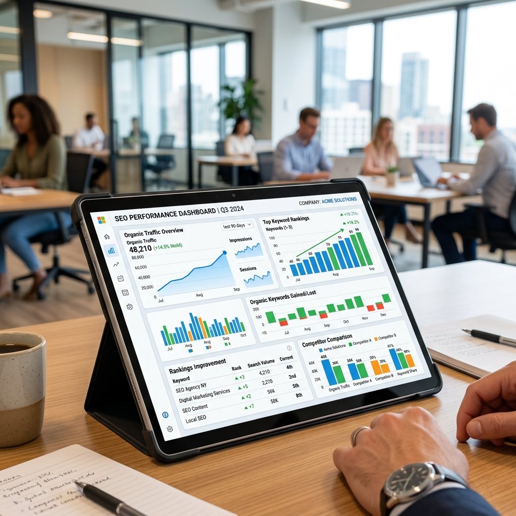 SEO Reporting & Growth Monitoring